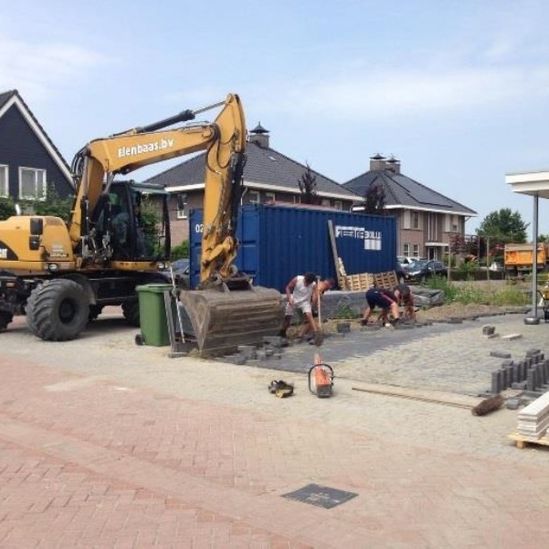 Verhuur van graafmachines