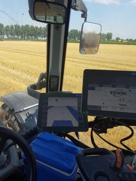 Graafmachine met gps