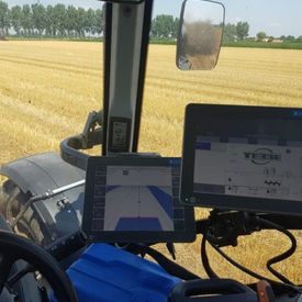 Graafmachine met gps
